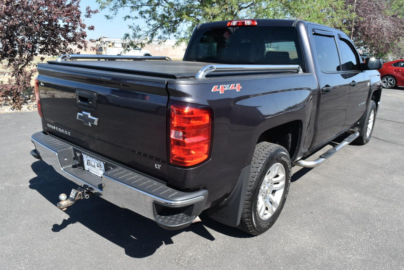 2014 Gray /Black Chevrolet Silverado 1500 LT (3GCUKREC5EG) with an 5.3L V-8 Ecotec3 with Active Fuel Management, Direct Injection and Variable Valve Timing engine, 6-Speed Automatic, Electronically Controlled transmission, located at 1600 E Hwy 44, Rapid City, SD, 57703, (605) 716-7878, 44.070232, -103.171410- Photo#8