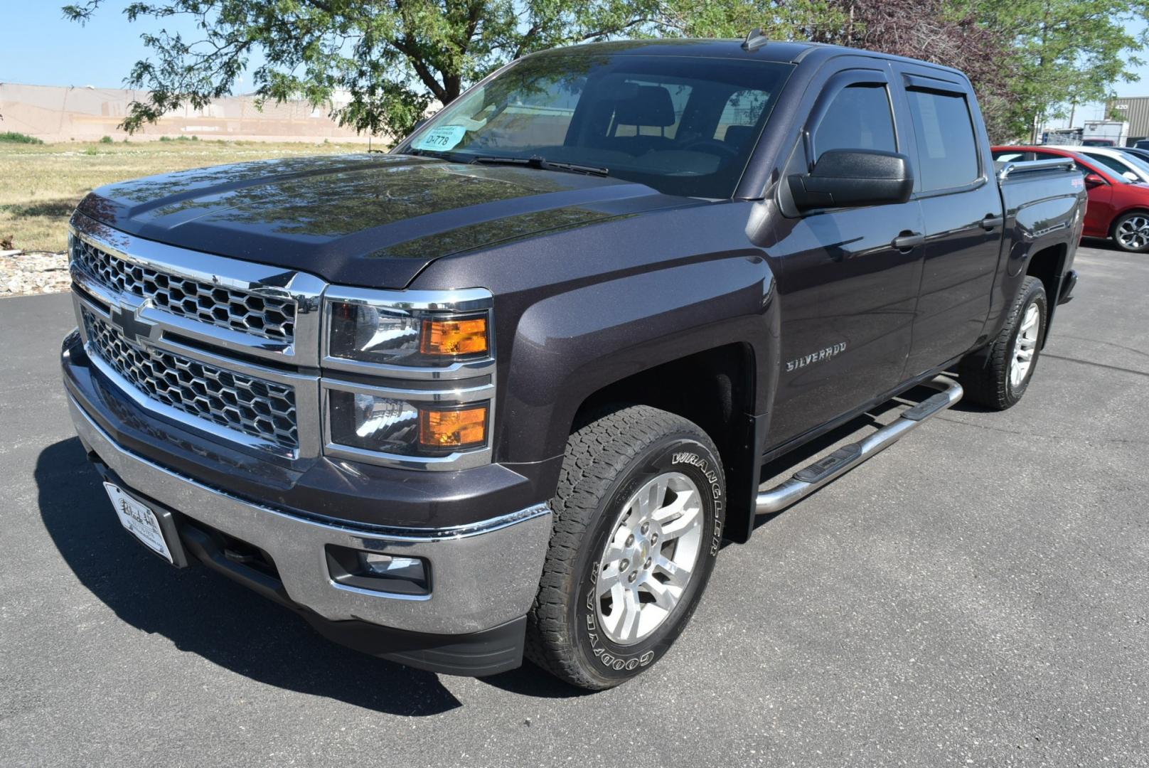 2014 Gray /Black Chevrolet Silverado 1500 LT (3GCUKREC5EG) with an 5.3L V-8 Ecotec3 with Active Fuel Management, Direct Injection and Variable Valve Timing engine, 6-Speed Automatic, Electronically Controlled transmission, located at 1600 E Hwy 44, Rapid City, SD, 57703, (605) 716-7878, 44.070232, -103.171410- Photo#3