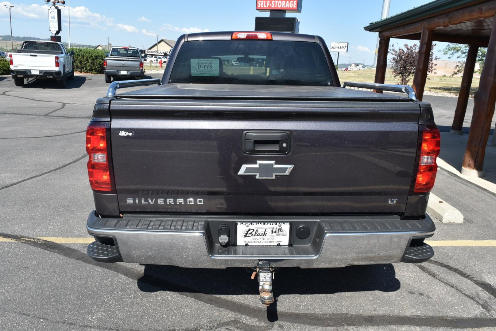2014 Gray /Black Chevrolet Silverado 1500 LT (3GCUKREC5EG) with an 5.3L V-8 Ecotec3 with Active Fuel Management, Direct Injection and Variable Valve Timing engine, 6-Speed Automatic, Electronically Controlled transmission, located at 1600 E Hwy 44, Rapid City, SD, 57703, (605) 716-7878, 44.070232, -103.171410- Photo#7