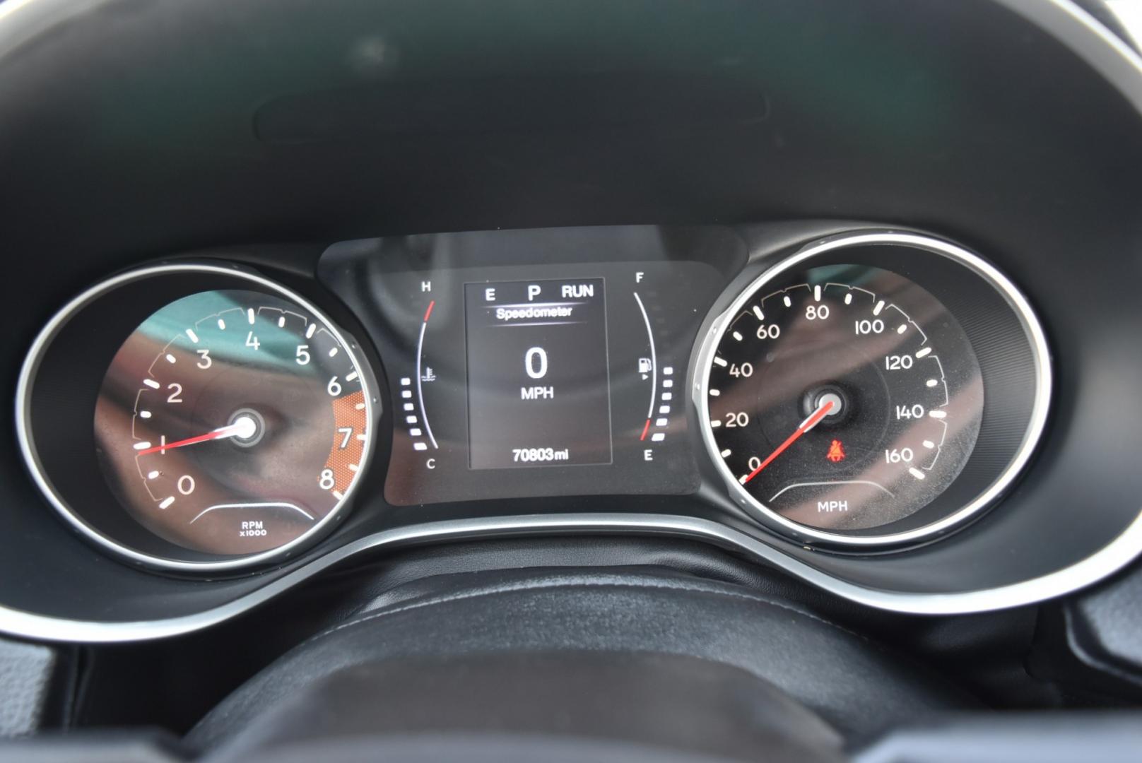 2018 Gray /TAN Jeep Compass Sport (3C4NJDAB9JT) with an 2.4L 4 Cyl MultiAir engine, 9-Speed Automatic transmission, located at 1600 E Hwy 44, Rapid City, SD, 57703, (605) 716-7878, 44.070232, -103.171410- Photo#16