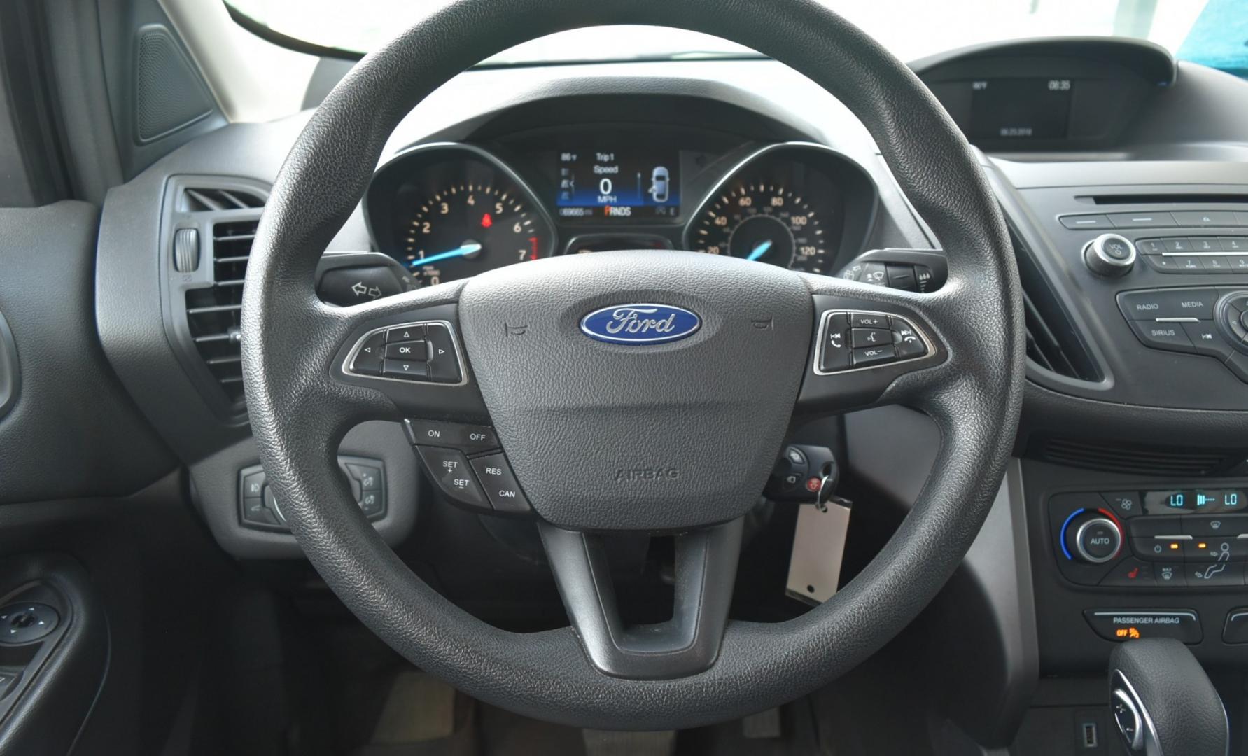 2018 Gray Ford Escape SE (1FMCU9GD6JU) with an 1.5L 4 Cyl Ecoboost engine, 6-Speed Automatic transmission, located at 1600 E Hwy 44, Rapid City, SD, 57703, (605) 716-7878, 44.070232, -103.171410- Photo#14