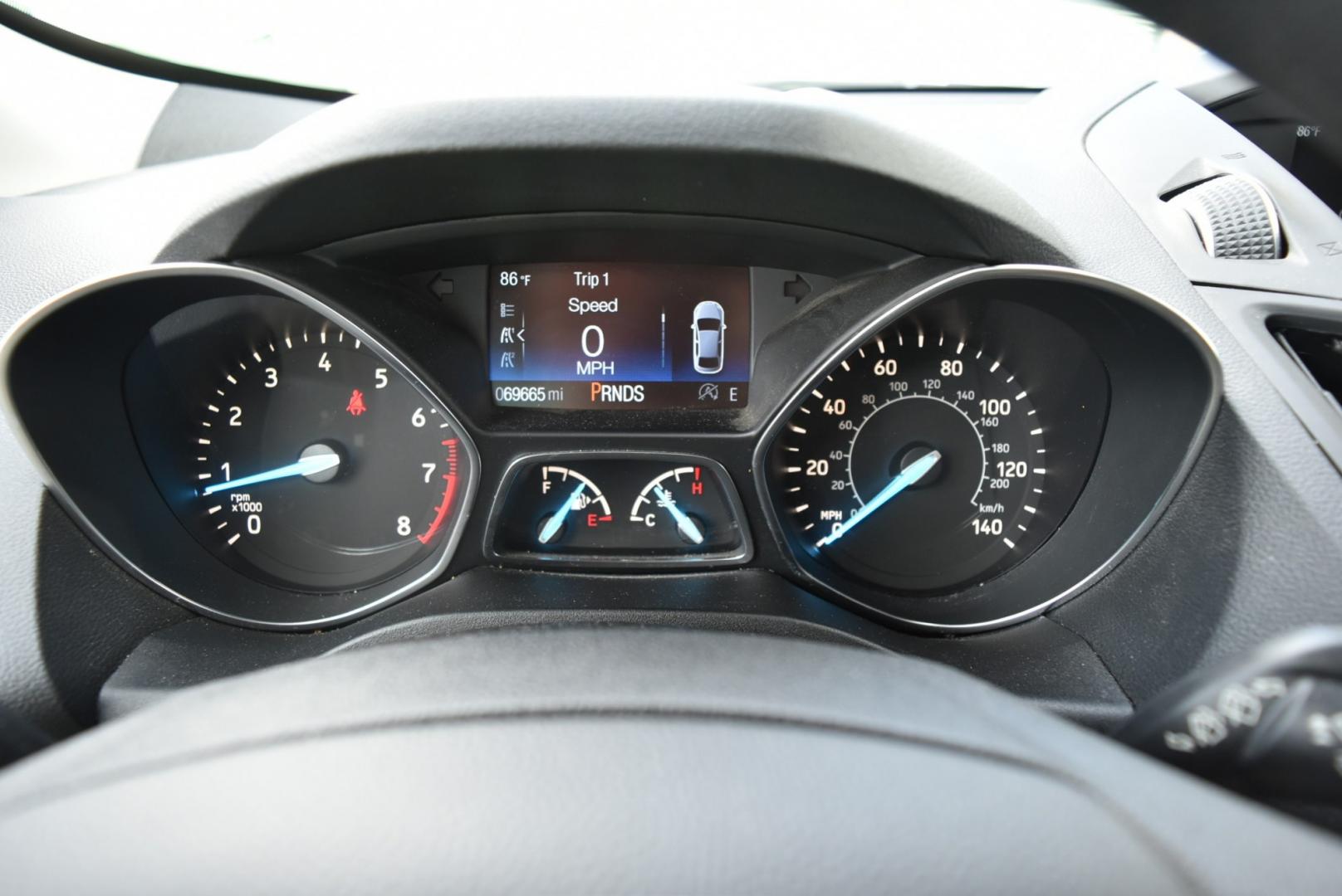 2018 Gray Ford Escape SE (1FMCU9GD6JU) with an 1.5L 4 Cyl Ecoboost engine, 6-Speed Automatic transmission, located at 1600 E Hwy 44, Rapid City, SD, 57703, (605) 716-7878, 44.070232, -103.171410- Photo#19