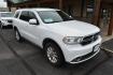 2019 White /Black/Beige Dodge Durango SXT (1C4RDJAG3KC) with an 3.6L V-6 DOHC 24V engine, 8-Speed Automatic transmission, located at 1600 E Hwy 44, Rapid City, SD, 57703, (605) 716-7878, 44.070232, -103.171410- Photo#1