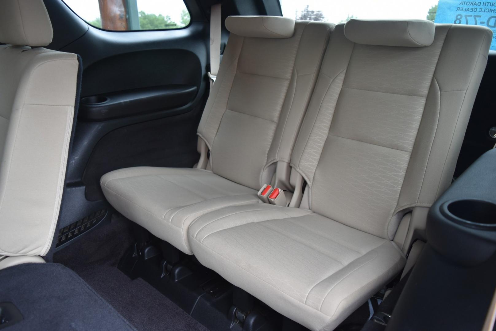 2019 White /Black/Beige Dodge Durango SXT (1C4RDJAG3KC) with an 3.6L V-6 DOHC 24V engine, 8-Speed Automatic transmission, located at 1600 E Hwy 44, Rapid City, SD, 57703, (605) 716-7878, 44.070232, -103.171410- Photo#13