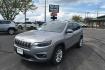2019 Gray Jeep Cherokee Latitude (1C4PJMCB2KD) with an 2.4L L4 DOHC 16V engine, 9-Speed Automatic transmission, located at 1600 E Hwy 44, Rapid City, SD, 57703, (605) 716-7878, 44.070232, -103.171410- Photo#0