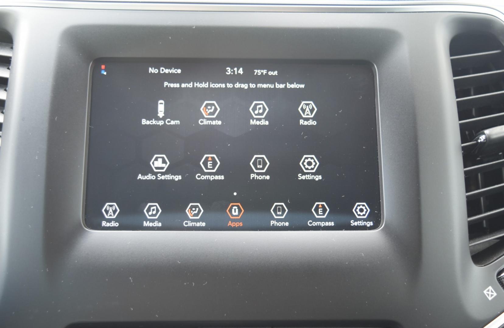 2019 Gray Jeep Cherokee Latitude (1C4PJMCB2KD) with an 2.4L L4 DOHC 16V engine, 9-Speed Automatic transmission, located at 1600 E Hwy 44, Rapid City, SD, 57703, (605) 716-7878, 44.070232, -103.171410- Photo#21