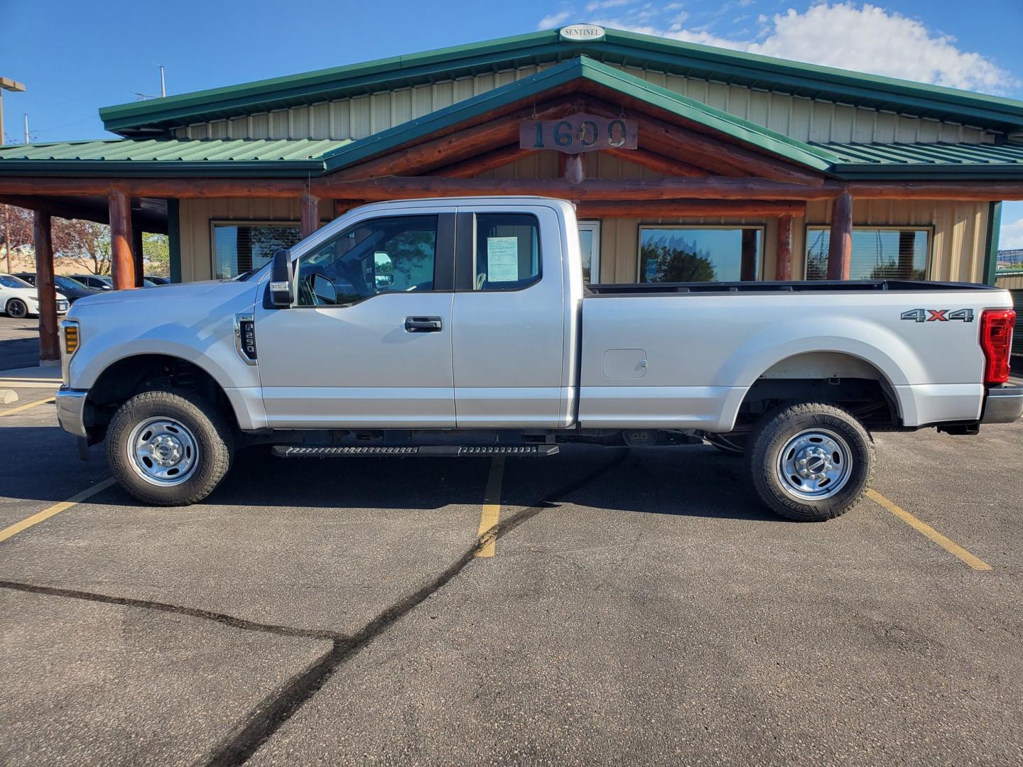 2019 Silver Ford F-250 SD XL SuperCab 4WD (1FT7X2B67KE) with an 6.2L V-8 2-VALVE SOHC EFI NA engine, 6-Speed Automatic W/ Selectshift transmission, located at 1600 E Hwy 44, Rapid City, SD, 57703, (605) 716-7878, 44.070232, -103.171410- Photo#4