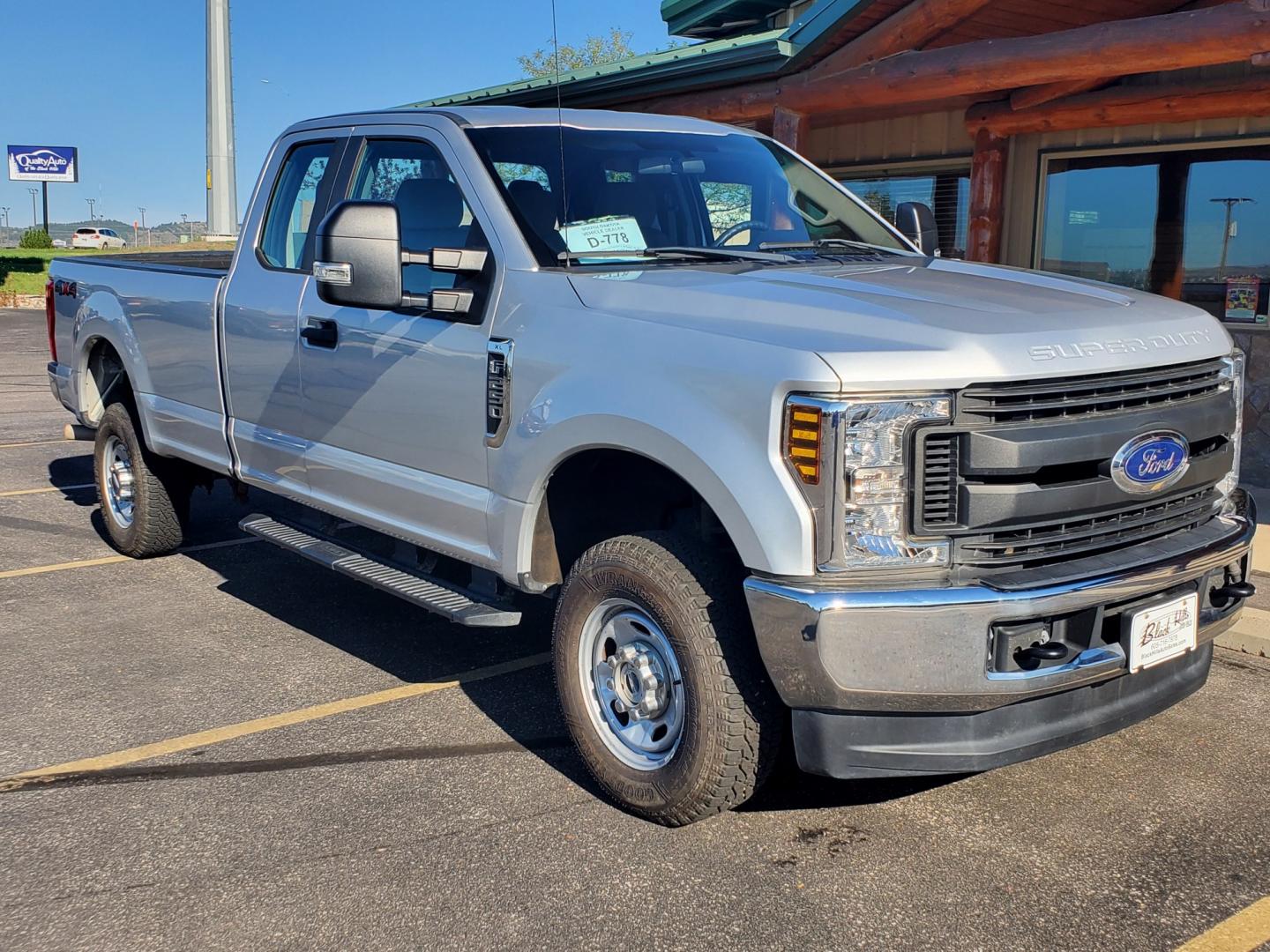 2019 Silver Ford F-250 SD XL SuperCab 4WD (1FT7X2B67KE) with an 6.2L V-8 2-VALVE SOHC EFI NA engine, 6-Speed Automatic W/ Selectshift transmission, located at 1600 E Hwy 44, Rapid City, SD, 57703, (605) 716-7878, 44.070232, -103.171410- Photo#1