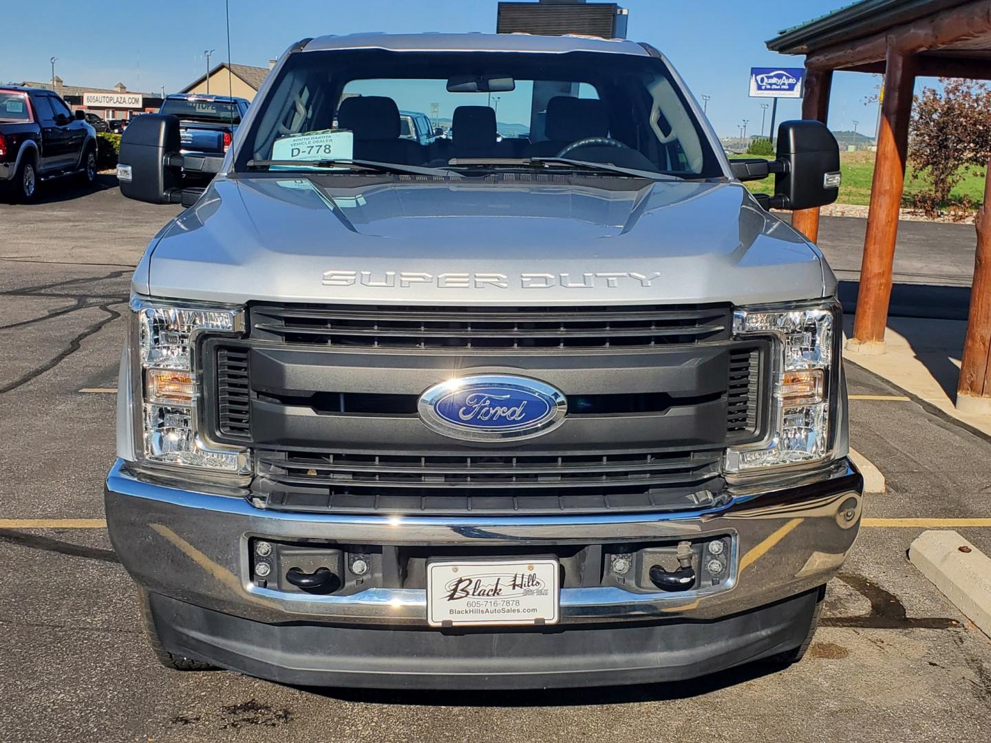 2019 Silver Ford F-250 SD XL SuperCab 4WD (1FT7X2B67KE) with an 6.2L V-8 2-VALVE SOHC EFI NA engine, 6-Speed Automatic W/ Selectshift transmission, located at 1600 E Hwy 44, Rapid City, SD, 57703, (605) 716-7878, 44.070232, -103.171410- Photo#2