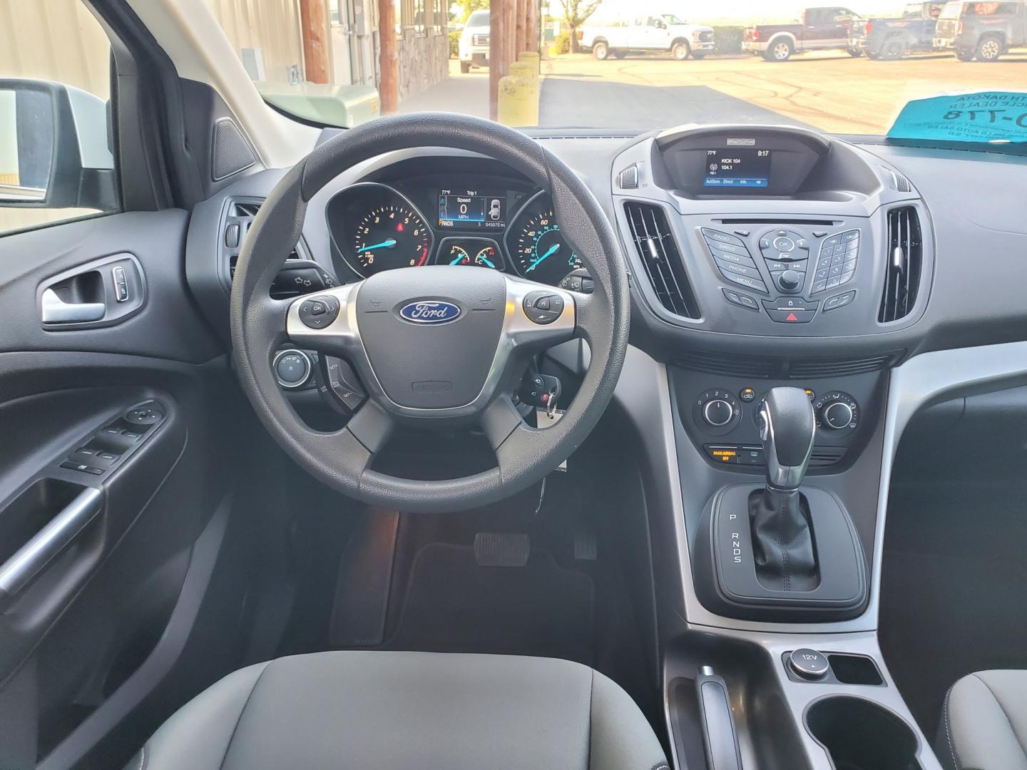 2016 White Ford Escape SE (1FMCU9GX6GU) with an 1.6L 4 Cyl Ecoboost` engine, 6-Speed Automatic W/ Selectshift transmission, located at 1600 E Hwy 44, Rapid City, SD, 57703, (605) 716-7878, 44.070232, -103.171410- Photo#13