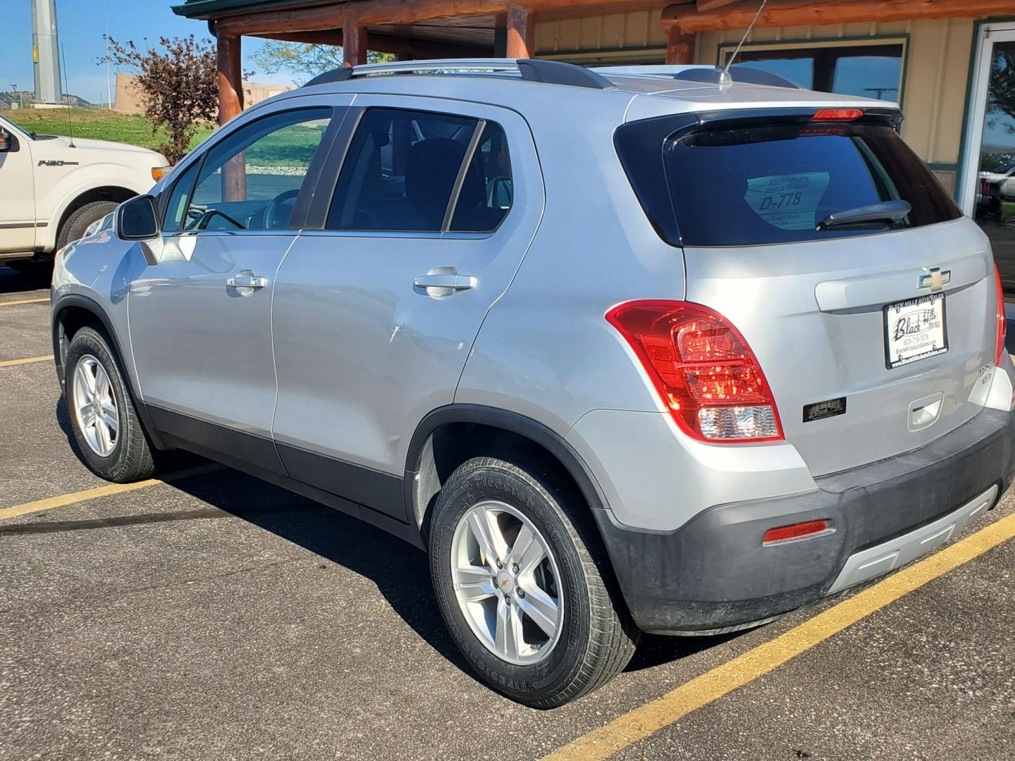 2016 Silver Chevrolet Trax LT (KL7CJPSB8GB) with an 1.4L 4Cyl Ecotec Turbo engine, 6-Speed Automatic transmission, located at 1600 E Hwy 44, Rapid City, SD, 57703, (605) 716-7878, 44.070232, -103.171410- Photo#6