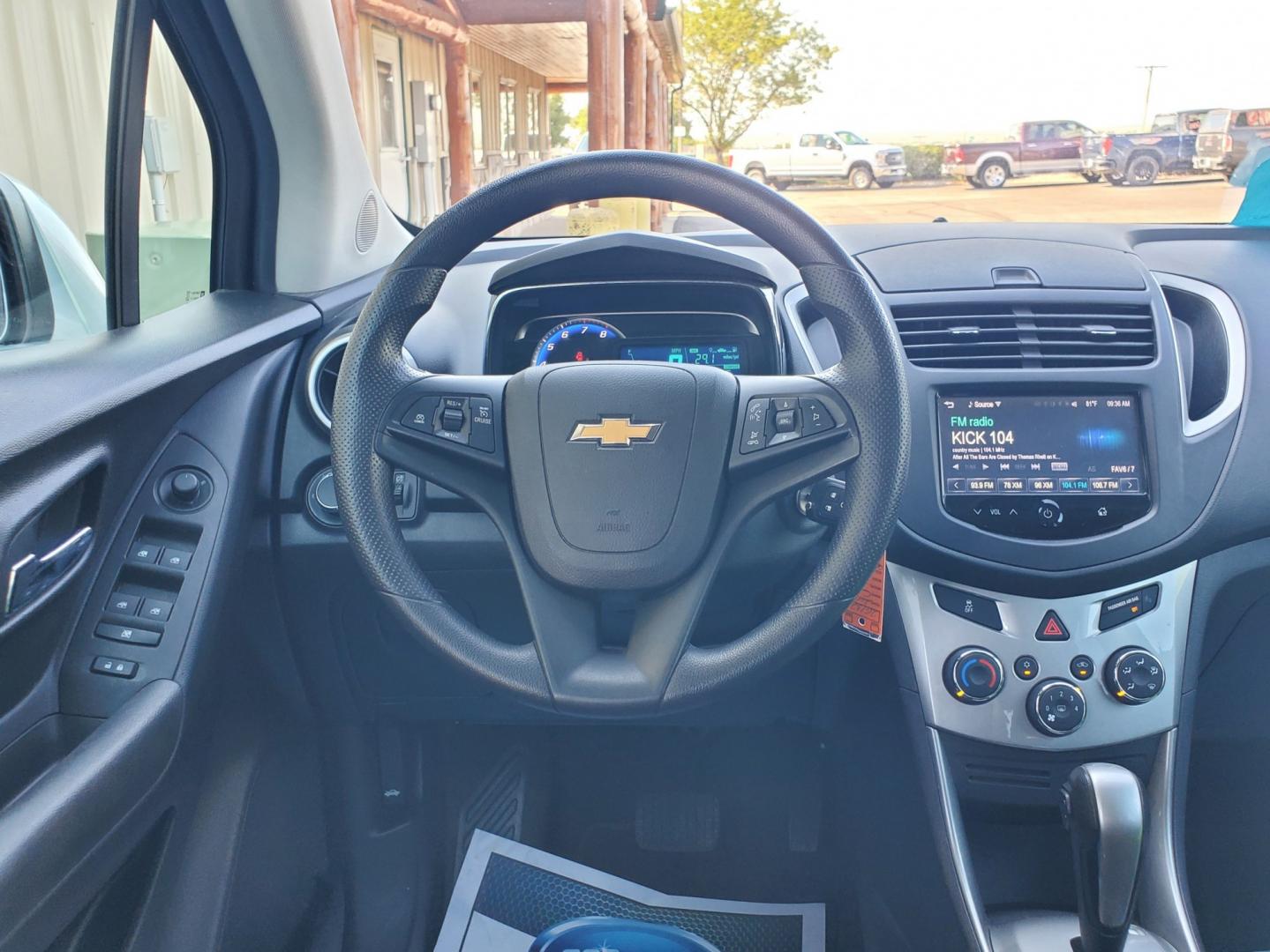2016 Silver Chevrolet Trax LT (KL7CJPSB8GB) with an 1.4L 4Cyl Ecotec Turbo engine, 6-Speed Automatic transmission, located at 1600 E Hwy 44, Rapid City, SD, 57703, (605) 716-7878, 44.070232, -103.171410- Photo#12